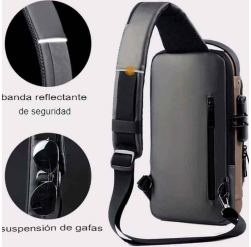 BOLSO ANTIRROBO CON PUERTO USB