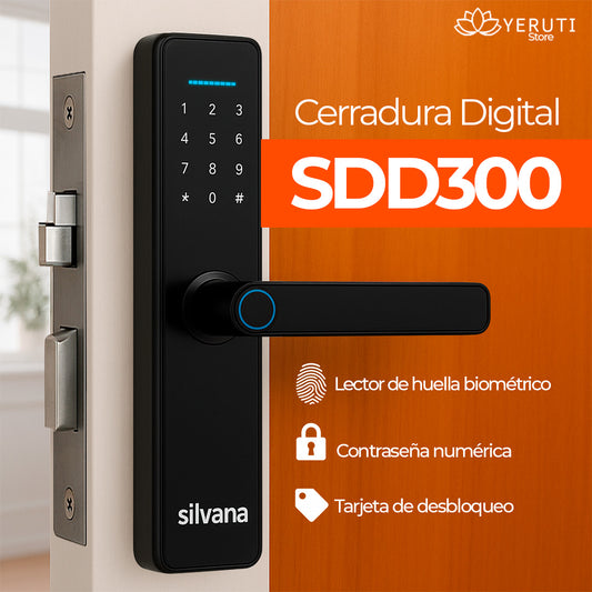 CERRADURA DIGITAL SILVANA SDD300