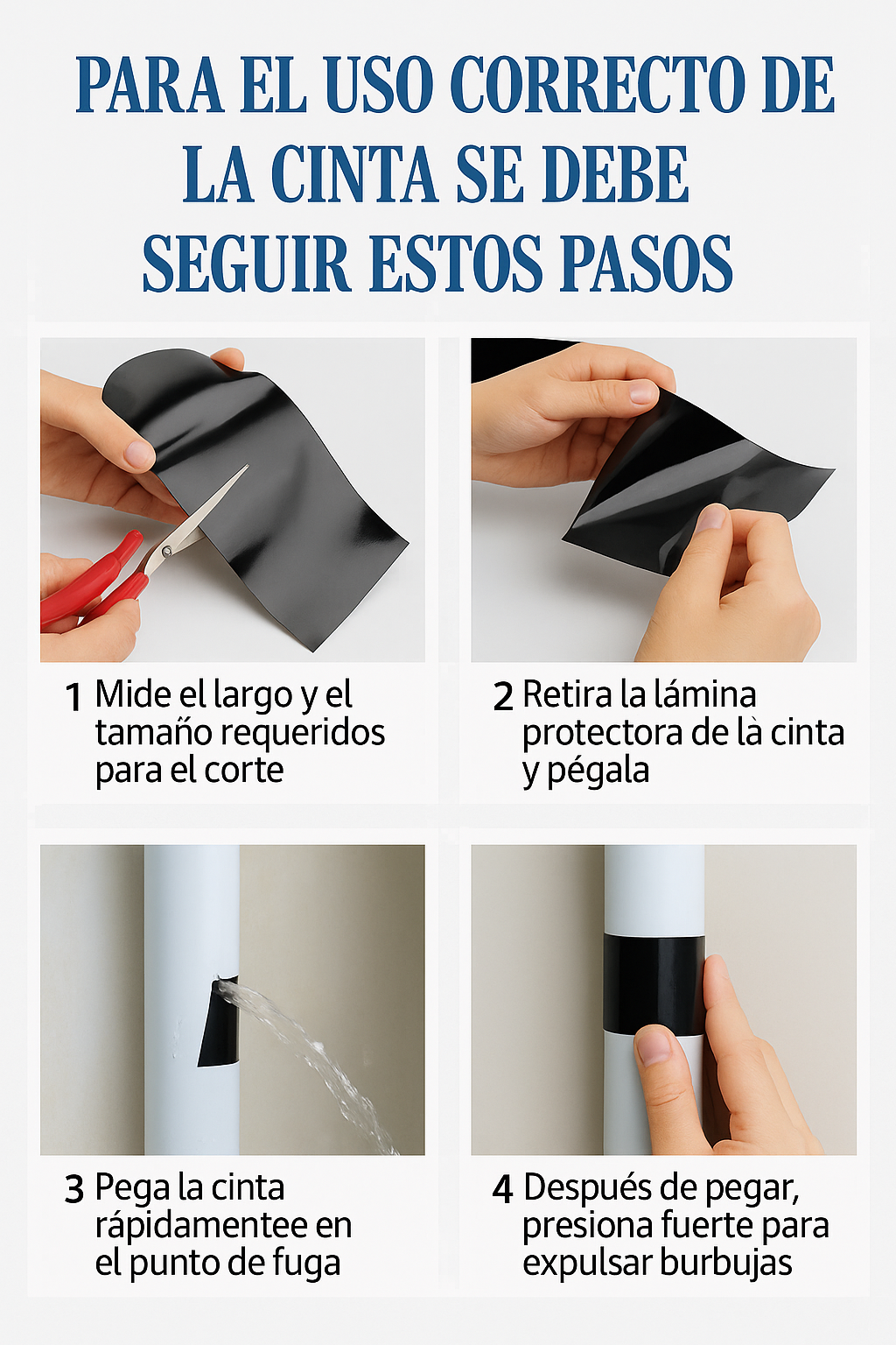 SÚPER FIX CINTA ADHESIVA SUPER FUERTE