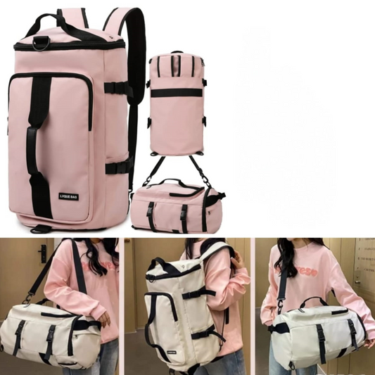 Mochila y Bolson Impermeable 2 en 1